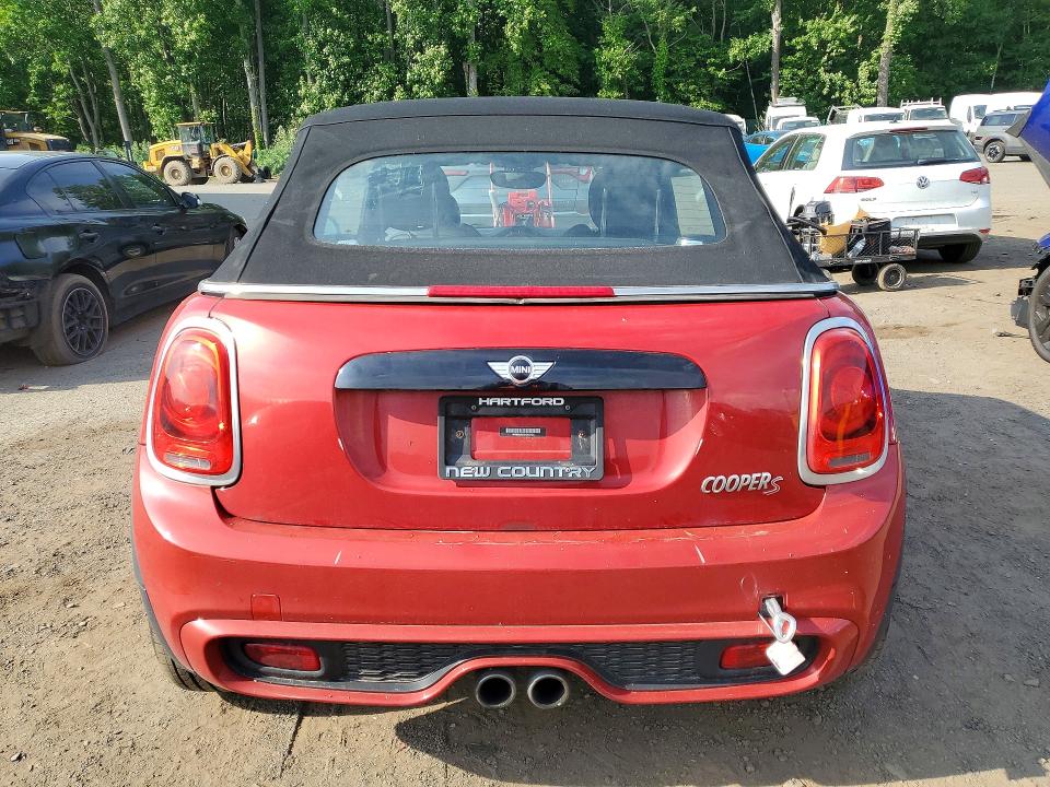 2017 Mini Cooper VIN WMWWG9C38H3D22492 COPART salvage auction — FRONT END, Ct - Certificate Of Title, sold $2,950 on 2026-07-02 (photo 6)
