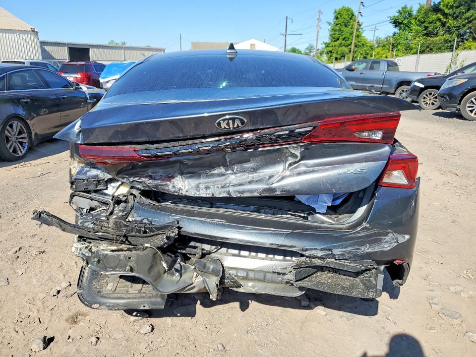 2021 Kia K5 VIN 5XXG14J2XMG006444 COPART salvage auction — REAR END, Pa - Certificate Of Salvage, sold $3,600 on 2026-07-06 (photo 6)