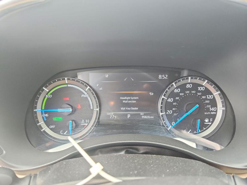 2021 Toyota Highlander VIN 5TDFARAH0MS010501 COPART salvage auction — FRONT END, WI - CERT OF TITLE-SALVAGE VEHICLE, sold $17,300 on 2026-07-20 (photo 9)
