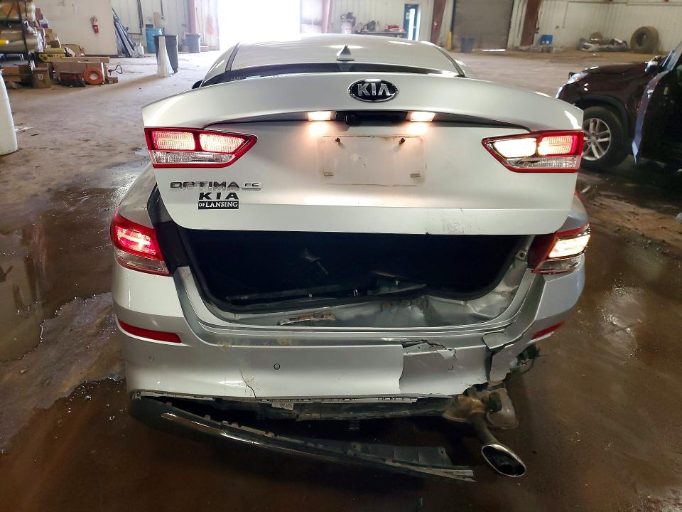 2020 Kia Optima VIN 5XXGT4L32LG397054 COPART salvage auction — REAR END, Mi - Certificate Of Title, sold $2,500 on 2026-07-31 (photo 6)