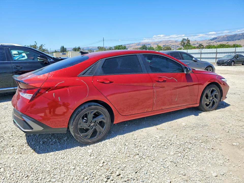 2026 Hyundai Elantra VIN KMHLM4DG8TU099479 COPART salvage auction — UNDERCARRIAGE, Ca - Salvage Certificate, sold $275 on 2026-07-28 (photo 3)