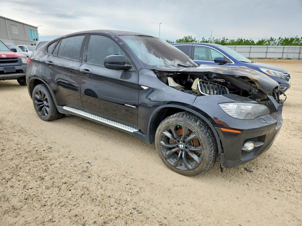 2009 BMW X6 VIN 5UXFG43599L223698 COPART salvage auction — BURN, Ab - Bos - Salvage, sold $900 on 2026-07-09 (photo 4)