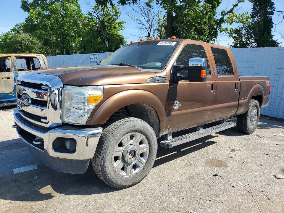 2012 Ford F250 VIN 1FT7W2BT4CEB52810 — COPART salvage auction photo