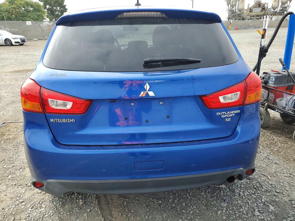 2016 Mitsubishi VIN JA4AP3AW2GZ049267 COPART salvage auction — FRONT END, Ca - Salvage Certificate, sold $1,250 on 2026-07-02 (photo 6)