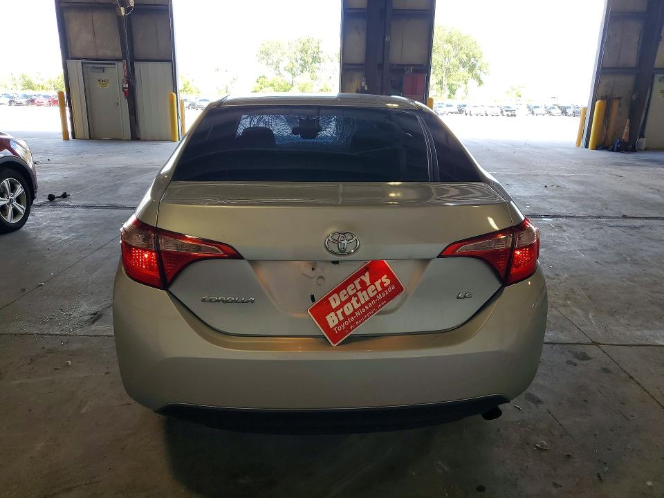 2017 Toyota Corolla VIN 5YFBURHE7HP699047 COPART salvage auction — WATER/FLOOD, IA - CERT OF TITLE-SALVAGE TITLE, sold $2,250 on 2026-07-22 (photo 6)