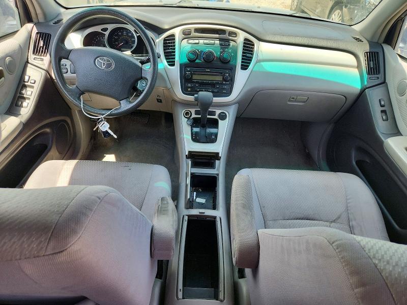 2005 Toyota Highlander VIN JTEDP21A850084992 COPART salvage auction — MECHANICAL, Ut - Certificate Of Title, sold $450 on 2026-07-17 (photo 8)