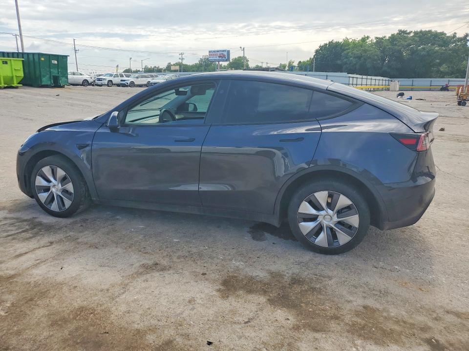 2024 Tesla Model y VIN 7SAYGDEE7RA278838 COPART salvage auction — REAR END, OK - CERT OF TITLE-SALVAGE, sold $625 on 2026-07-21 (photo 2)