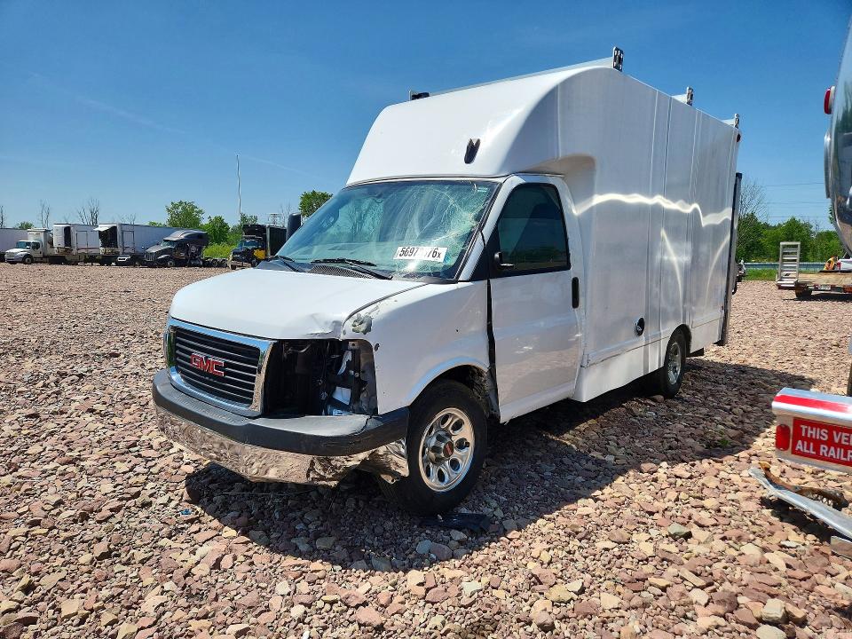 2024 Gmc Savana VIN 7GZ07RF78RN002361 COPART salvage auction — SIDE, Ma - Cert Of Title-Salvage, sold $6,000 on 2026-07-15 (photo 1)