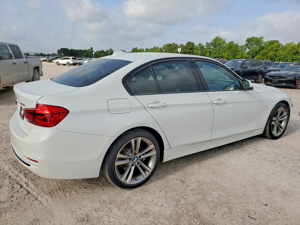 2016 BMW 3 series VIN WBA8E9C58GK648942 COPART salvage auction — FRONT END, TX - SALVAGE VEHICLE TITLE, sold $1,250 on 2026-07-24 (photo 3)