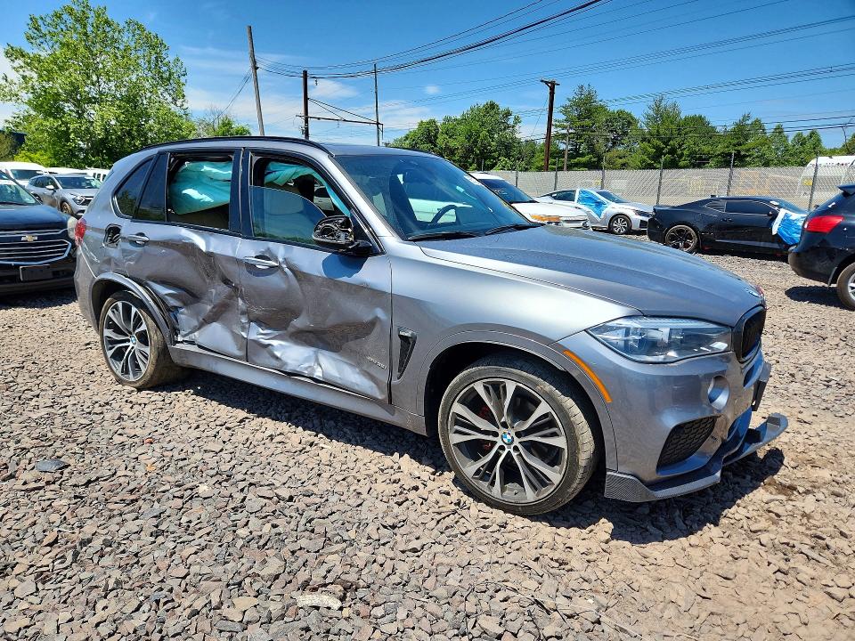 2018 BMW X5 VIN 5UXKR0C51JL075150 COPART salvage auction — SIDE, Pa - Certificate Of Salvage, sold $8,700 on 2026-07-15 (photo 4)
