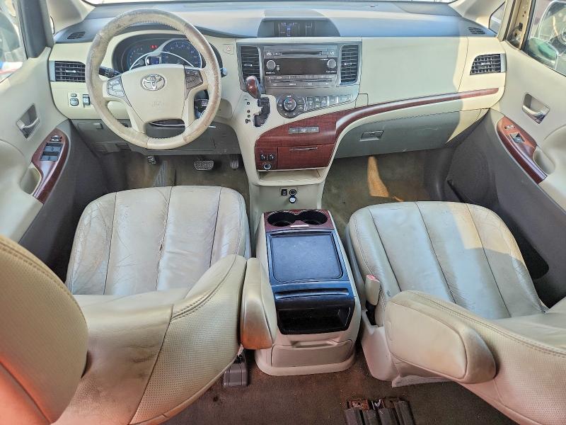 2012 Toyota VIN 5TDYK3DC6CS238892 COPART salvage auction — FRONT END, TX - SALVAGE VEHICLE TITLE, sold $1,850 on 2026-07-24 (photo 8)