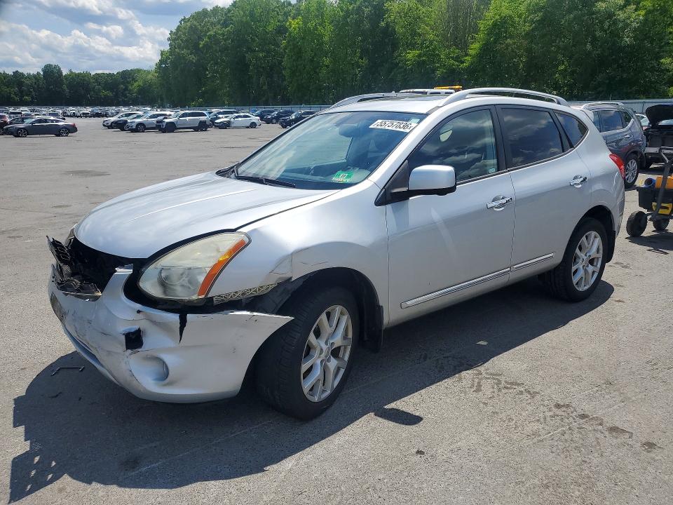 2012 Nissan VIN JN8AS5MV9CW390975 COPART salvage auction — FRONT END, Nj - Cert Of Title-Salvage, sold $875 on 2026-07-28 (photo 1)