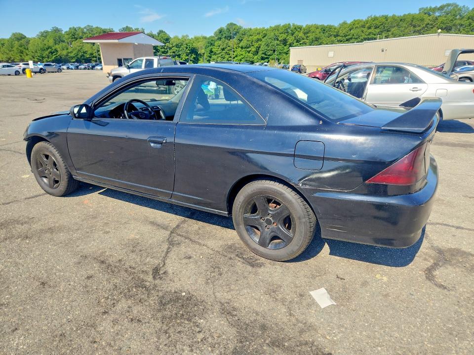 2005 Honda Civic VIN 1HGEM22935L021336 COPART salvage auction — BURN, Ri - Salvage Certificate Of Title, sold $475 on 2026-07-23 (photo 2)