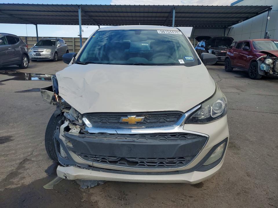 2019 Chevrolet Spark VIN KL8CB6SA4KC742430 COPART salvage auction — FRONT END, Tx - Salvage Vehicle Title, sold $1,400 on 2026-07-10 (photo 5)