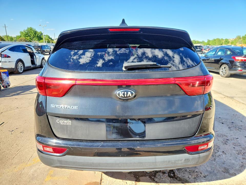2017 Kia Sportage VIN KNDPMCAC2H7157111 COPART salvage auction — SIDE, Co - Salvage Title, sold $2,200 on 2026-07-13 (photo 6)
