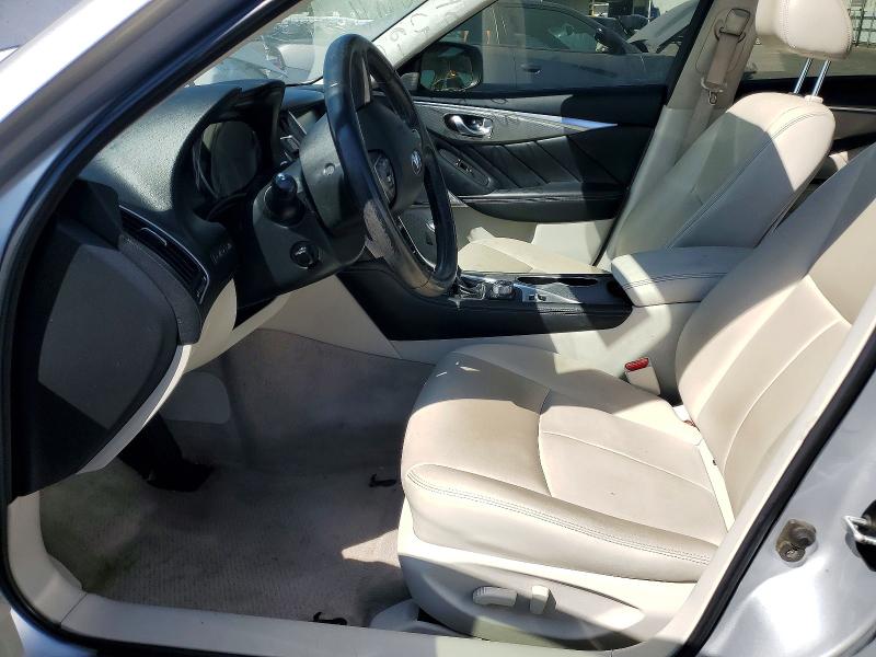 2017 Infiniti Q50 VIN JN1EV7AP0HM731675 COPART salvage auction — VANDALISM, Ca - Salvage Certificate, sold $3,950 on 2026-07-20 (photo 7)