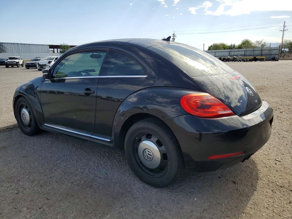 2013 Volkswagen Beetle VIN 3VWJL7AT5DM625927 COPART salvage auction — MECHANICAL, MT - CERTIFICATE OF TITLE, sold $350 on 2026-07-31 (photo 2)