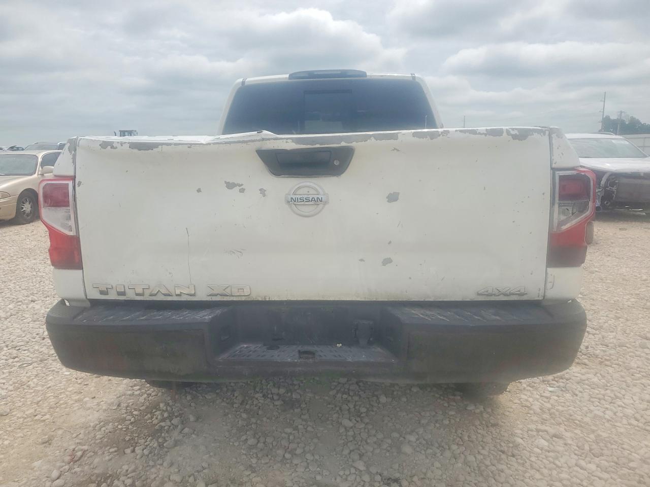 2018 Nissan Titan VIN 1N6AA1C32JN506699 COPART salvage auction — Rear End, TX - CERTIFICATE OF TITLE (P), sold $2,500 on 2026-07-09 (photo 6)