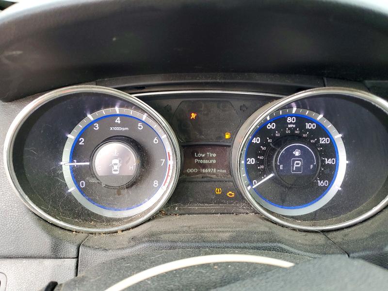 2011 Hyundai Sonata VIN 5NPEC4AC1BH021717 COPART salvage auction — FRONT END, Oh - Cert Of Title-Repossession, sold $425 on 2026-07-09 (photo 9)