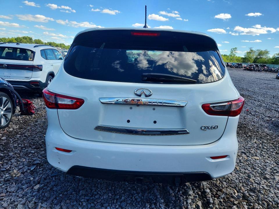 2015 Infiniti Qx60 VIN 5N1AL0MM2FC551414 COPART salvage auction — FRONT END, Il - Certificate Of Title, sold $575 on 2026-08-03 (photo 6)