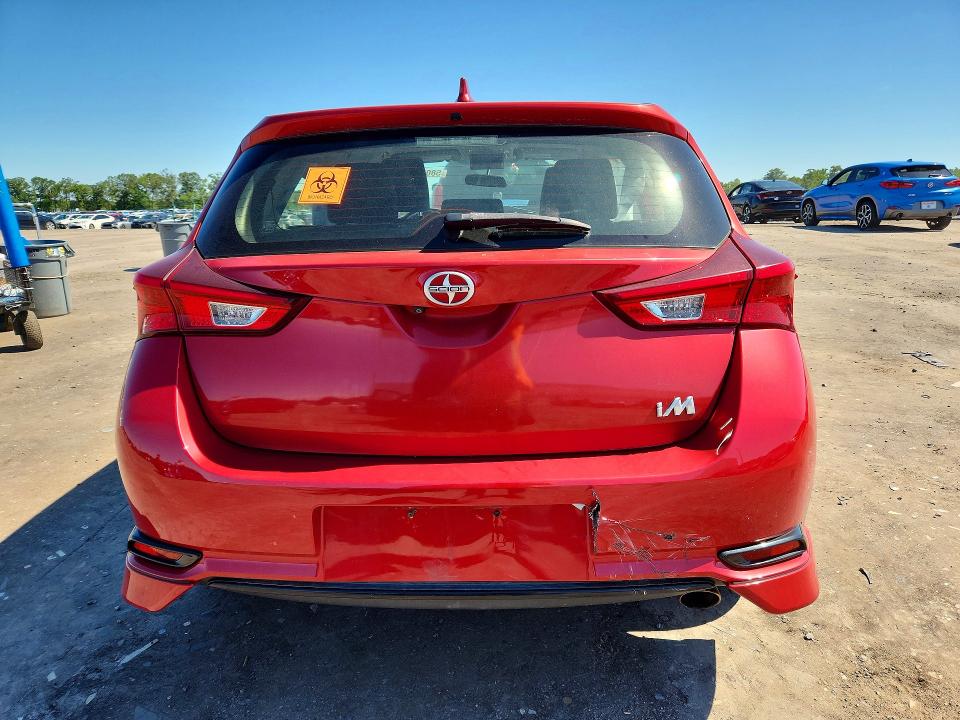 2016 Scion Im VIN JTNKARJE2GJ507714 COPART salvage auction — FRONT END, Va - Cert Of Title - Salvage, sold $325 on 2026-07-22 (photo 6)