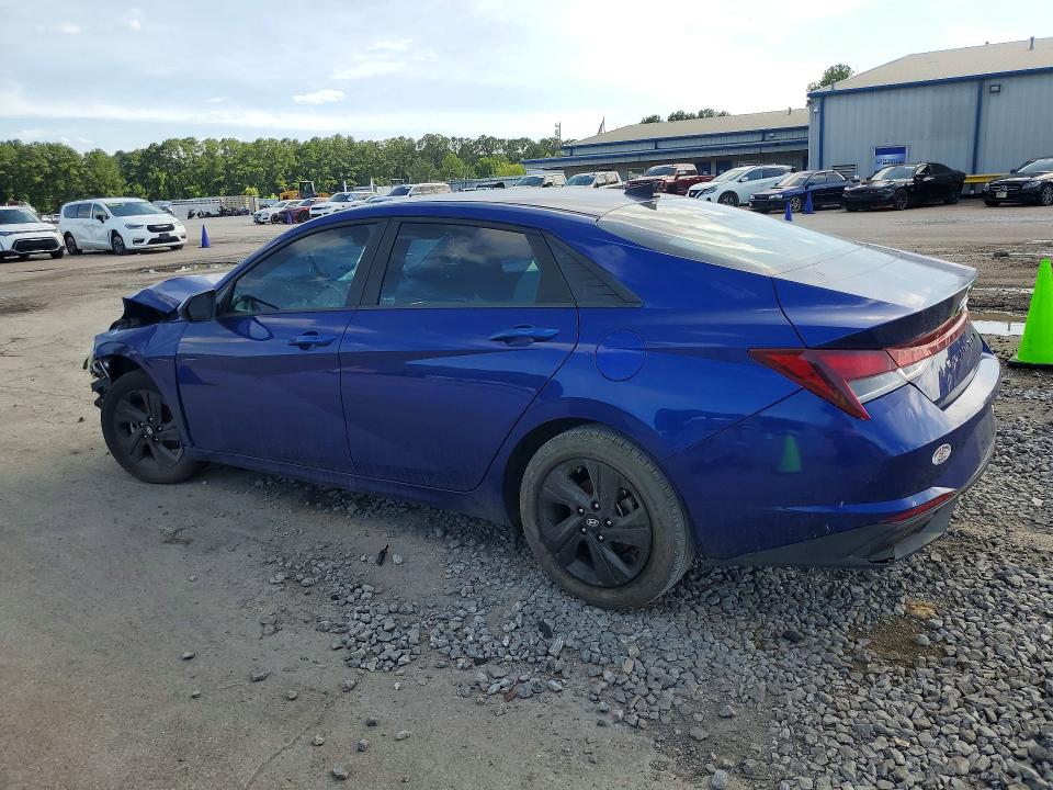 2021 Hyundai Elantra VIN 5NPLM4AG4MH046346 COPART salvage auction — FRONT END, Ms - Certificate Of Title, sold $1,800 on 2026-07-10 (photo 2)