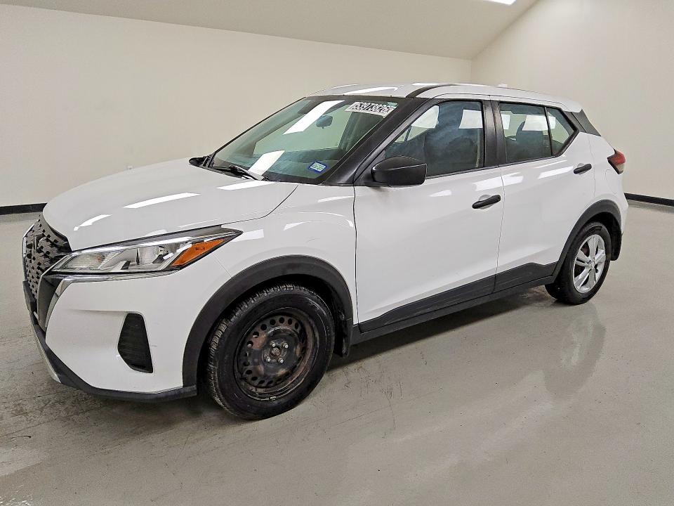 2021 Nissan Kicks VIN 3N1CP5BV8ML483909 COPART salvage auction — MECHANICAL, TX - CERTIFICATE OF TITLE, sold $3,250 on 2026-07-09 (photo 1)