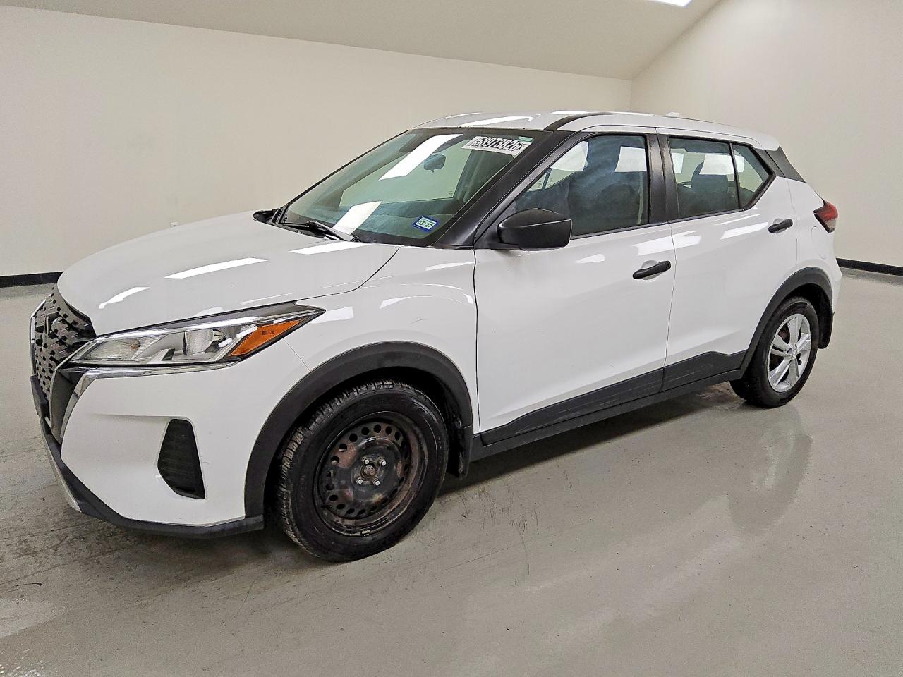 2021 Nissan Kicks VIN 3N1CP5BV8ML483909 COPART salvage auction — Mechanical, TX - CERTIFICATE OF TITLE, sold $3,250 on 2026-07-09 (photo 1)