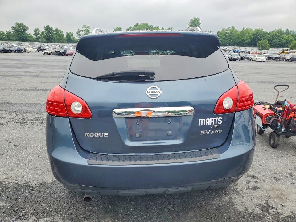 2013 Nissan Rogue VIN JN8AS5MV5DW134365 COPART salvage auction — FRONT END, Pa - Certificate Of Salvage, sold $550 on 2026-07-07 (photo 6)