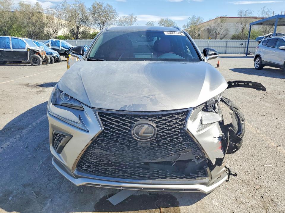 2018 Lexus Nx VIN JTJYARBZXJ2092642 COPART salvage auction — FRONT END, Nv - Salvage Title, sold $5,900 on 2026-07-30 (photo 5)