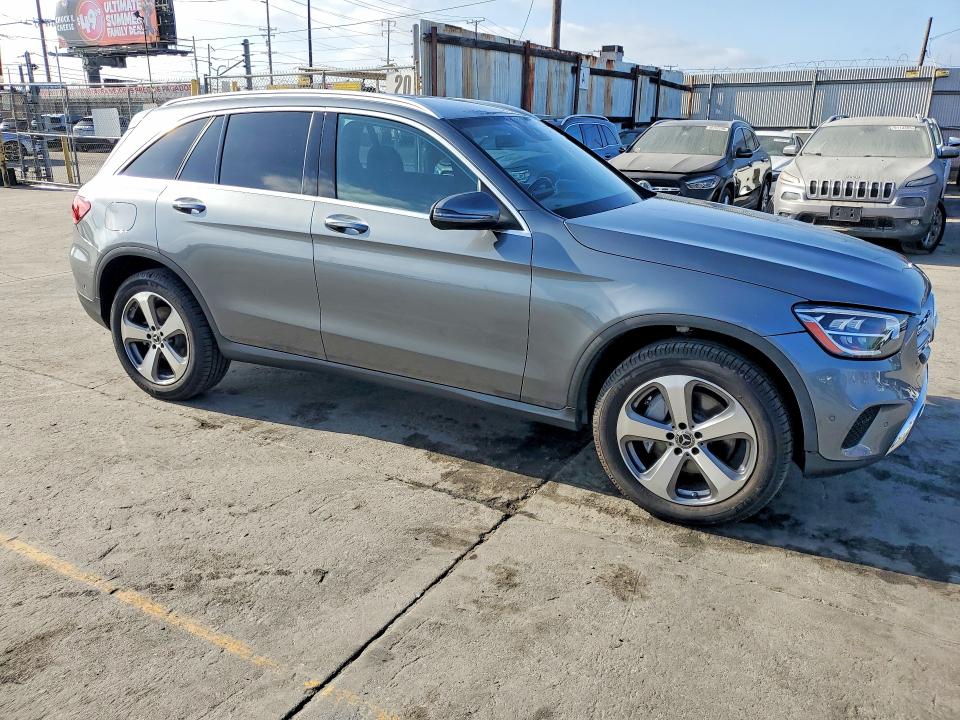 2022 Mercedes-benz Glc VIN W1N0G8DB2NV350271 COPART salvage auction — FRONT END, Ca - Salvage Certificate, sold $15,500 on 2026-07-29 (photo 4)