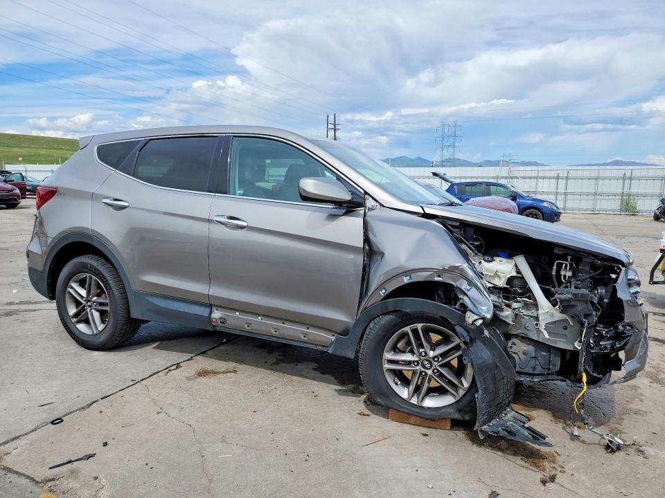 2017 Hyundai VIN 5XYZTDLB1HG443511 COPART salvage auction — FRONT END, Co - Public - Salvage Title, sold $2,050 on 2026-08-03 (photo 4)