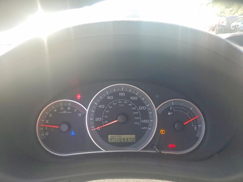 2011 Subaru Impreza VIN JF1GH6B64BH829403 COPART salvage auction — REAR END, Nc - Salvage Certificate Of Title, sold $400 on 2026-07-15 (photo 9)
