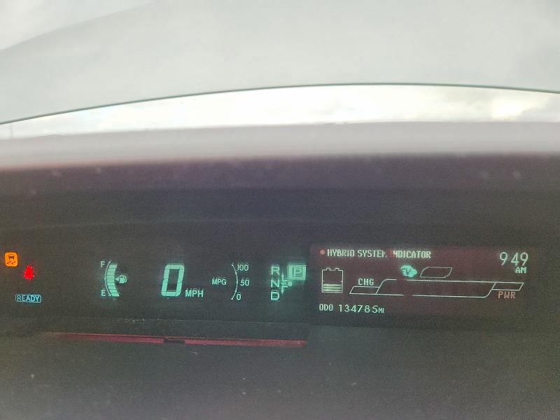 2013 Toyota Prius VIN JTDKN3DU9D1633394 COPART salvage auction — FRONT END, Tx - Salvage Vehicle Title, sold $1,600 on 2026-07-16 (photo 9)