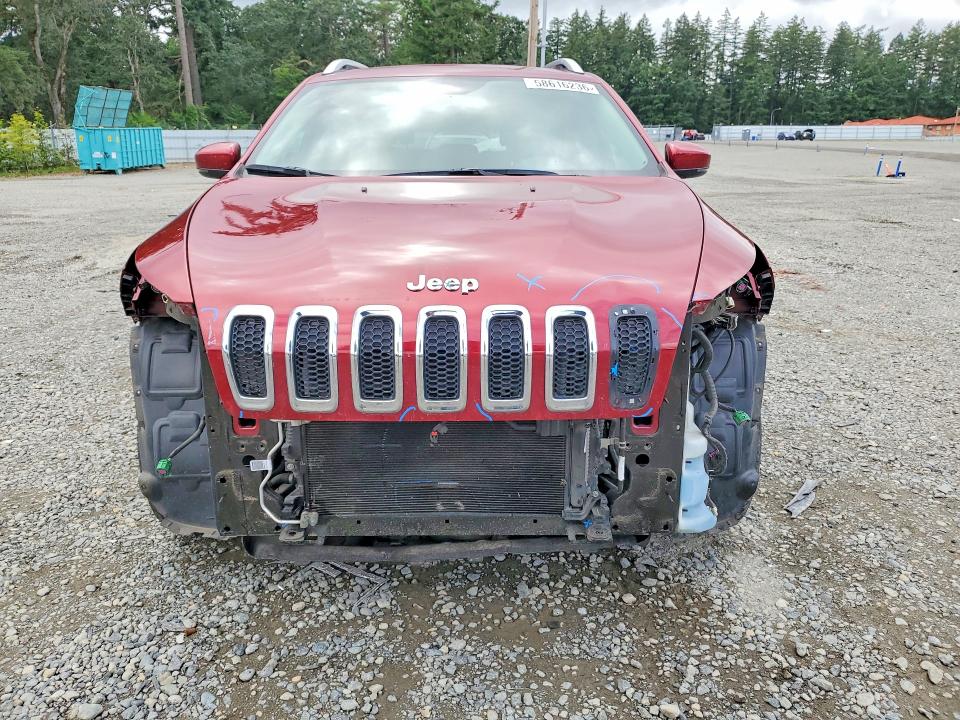 2017 Jeep Cherokee VIN 1C4PJLCB0HW549006 COPART salvage auction — FRONT END, Wa - Bill Of Sale, sold $3,150 on 2026-07-10 (photo 5)
