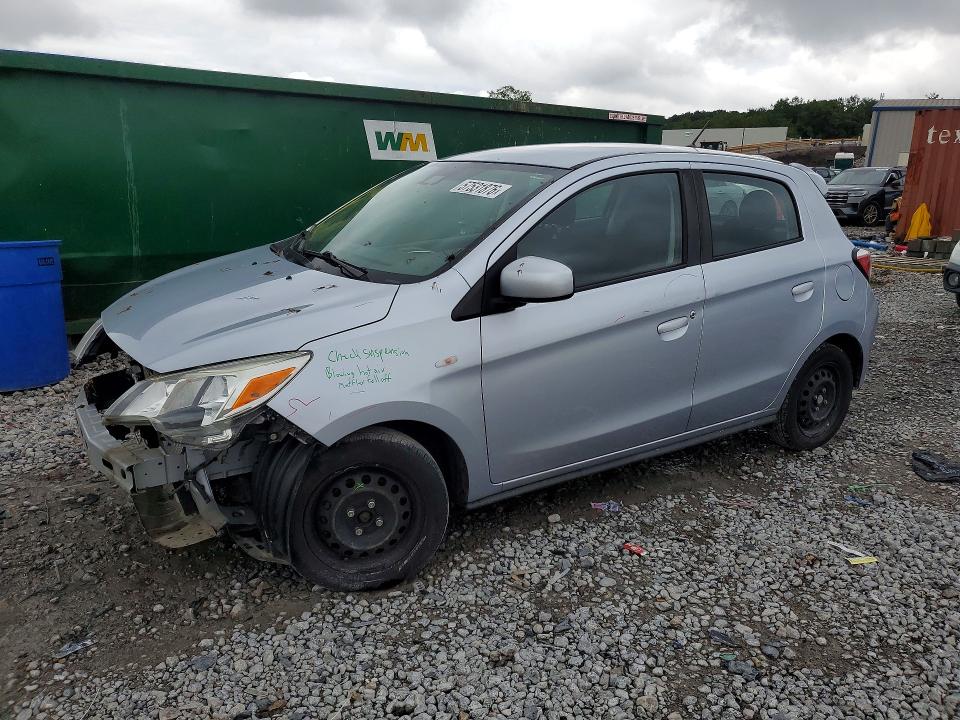 2021 Mitsubishi VIN ML32AUHJ3MH005844 COPART salvage auction — FRONT END, AL - CERT OF TITLE-SALVAGE TITLE (P), sold $625 on 2026-07-28 (photo 1)