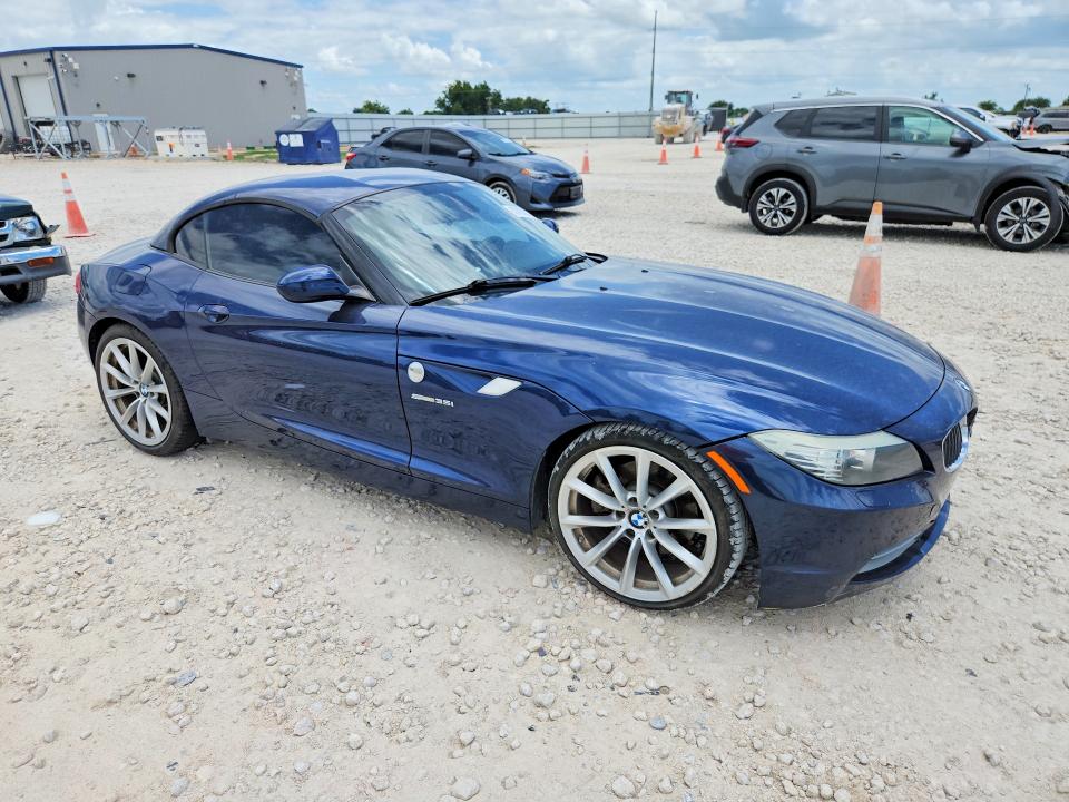 2011 BMW Z4 VIN WBALM7C50BE383930 COPART salvage auction — MECHANICAL, TX - CERTIFICATE OF TITLE, sold $2,600 on 2026-07-02 (photo 4)