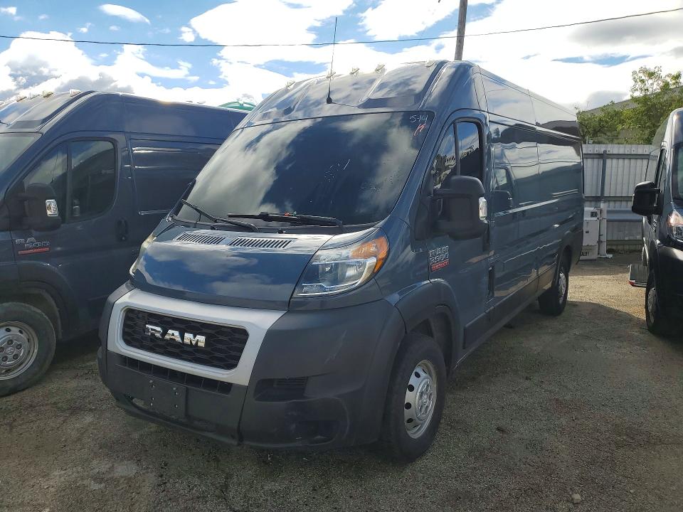 2020 Ram Promaster city VIN 3C6URVJG2LE108249 — COPART salvage auction photo