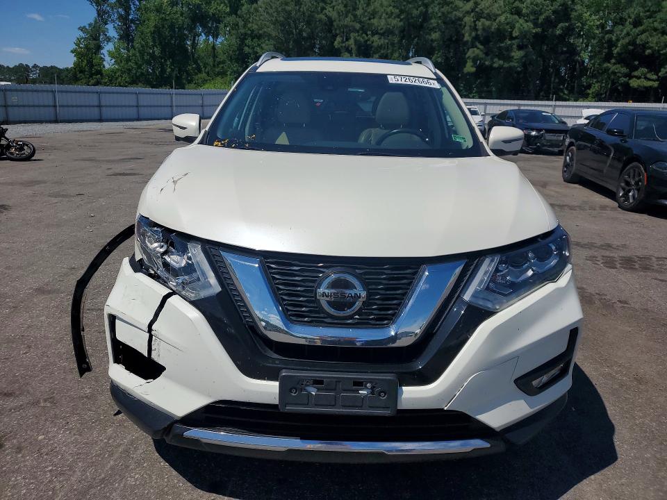 2018 Nissan Rogue VIN JN8AT2MV1JW340189 COPART salvage auction — FRONT END, Nc - Salvage Certificate Of Title, sold $275 on 2026-07-28 (photo 5)