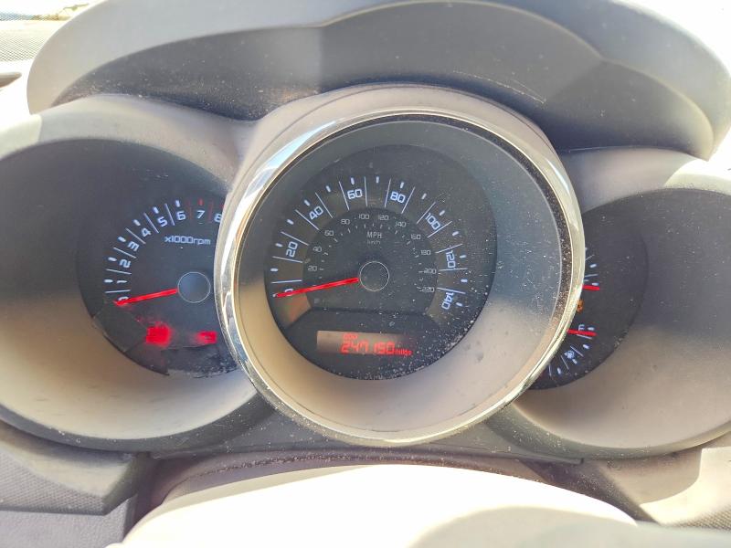 2011 Kia Soul VIN KNDJT2A21B7343174 COPART salvage auction — REAR END, Az - Cert Of Title-Restored Salvage, sold $250 on 2026-07-28 (photo 9)