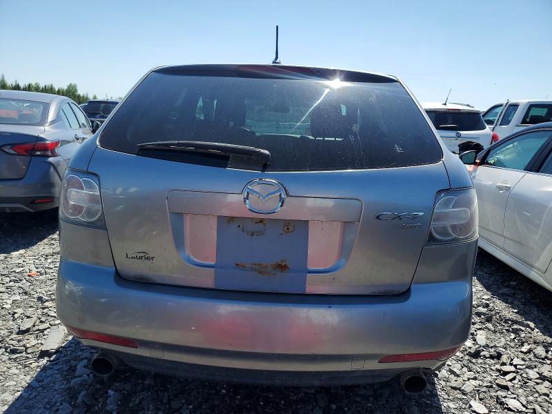 2010 Mazda Cx-7 VIN JM3ER4W31A0323163 COPART salvage auction — REAR END, Qc - Gravement Accidente, sold $300 on 2026-07-07 (photo 6)