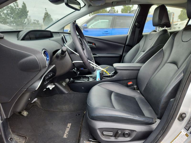 2021 Toyota Prius VIN JTDKAMFU5M3134790 COPART salvage auction — REAR END, Ca - Salvage Certificate, sold $1,450 on 2026-07-21 (photo 7)