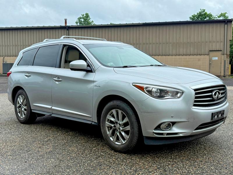 2014 Infiniti Qx60 VIN 5N1CL0MMXEC512657 COPART salvage auction — NORMAL WEAR, Ma - Certificate Of Title (P), sold $1,850 on 2026-07-08 (photo 1)
