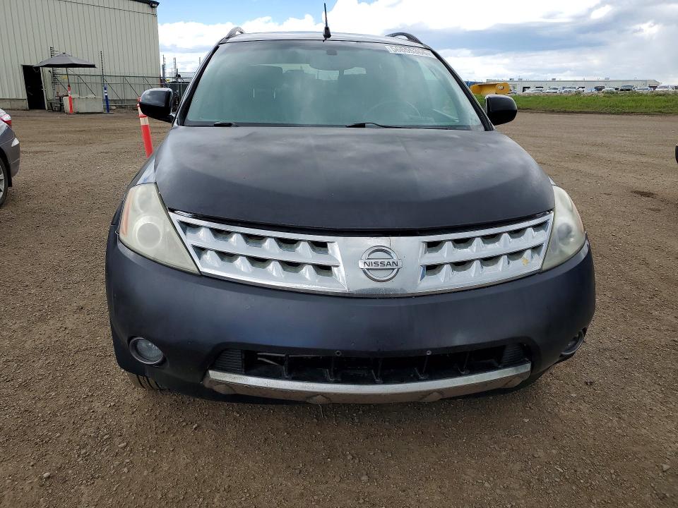 2005 Nissan Murano VIN JN8AZ08W05W427125 COPART salvage auction — HAIL, AB - BOS - ACTIVE, sold $425 on 2026-07-03 (photo 5)