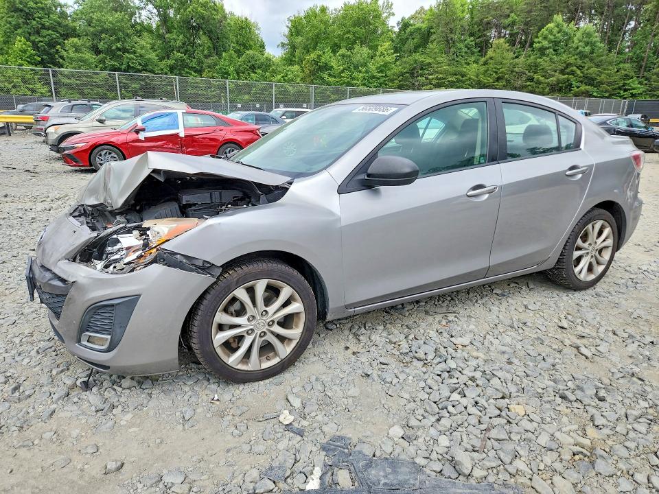 2011 Mazda 3 VIN JM1BL1U63B1470881 COPART salvage auction — FRONT END, MD - CERT OF SALVAGE > 75% DAMAGE, sold $475 on 2026-07-31 (photo 1)