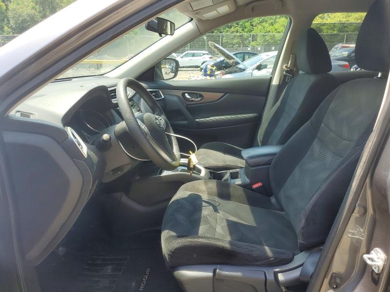 2016 Nissan Rogue VIN 5N1AT2MM4GC855325 COPART salvage auction — FRONT END, Md - Cert Of Salvage > 75% Damage, sold $1,000 on 2026-07-04 (photo 7)