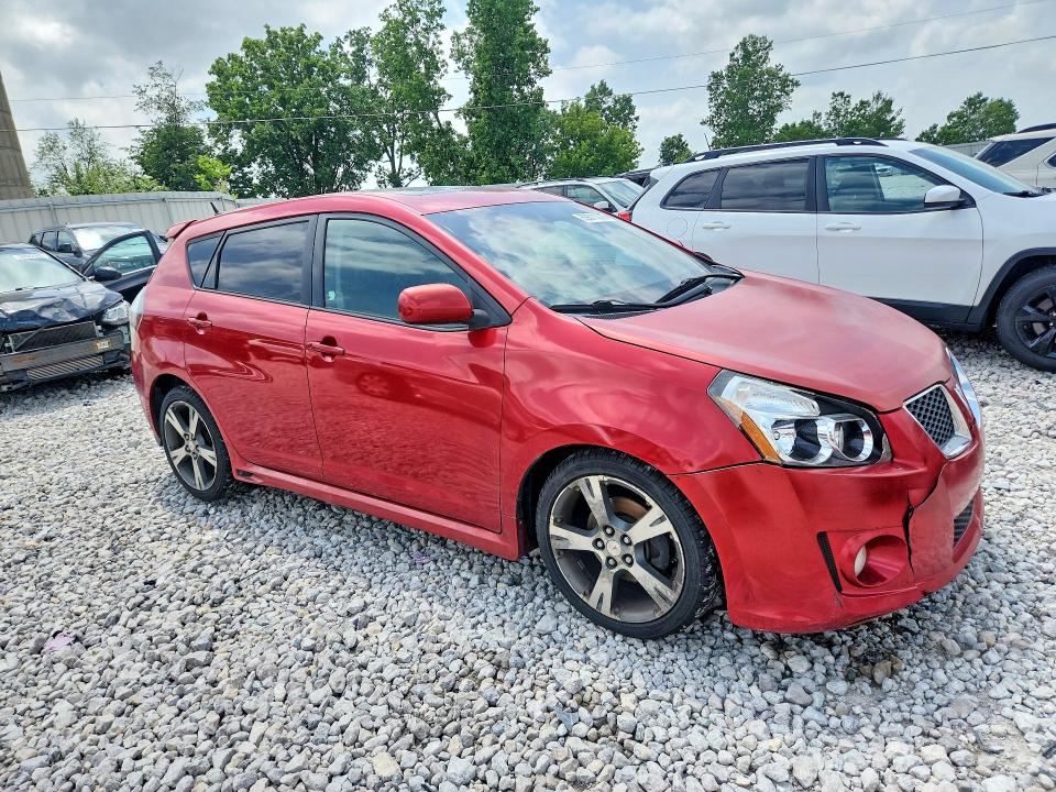 2009 Pontiac Vibe VIN 5Y2SR67059Z407988 COPART salvage auction — FRONT END, Mi - Dealer Only Clean Title, sold $700 on 2026-07-30 (photo 4)