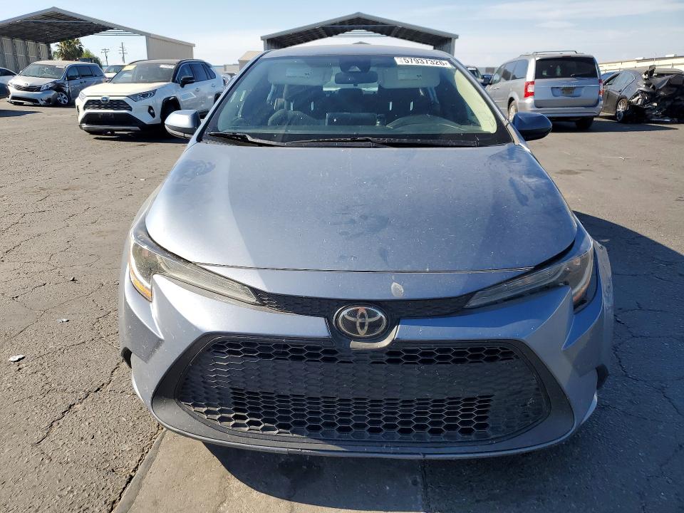 2020 Toyota Corolla VIN 5YFEPRAE9LP104867 COPART salvage auction — FRONT END, CA - SALVAGE CERTIFICATE, sold $4,550 on 2026-07-23 (photo 5)