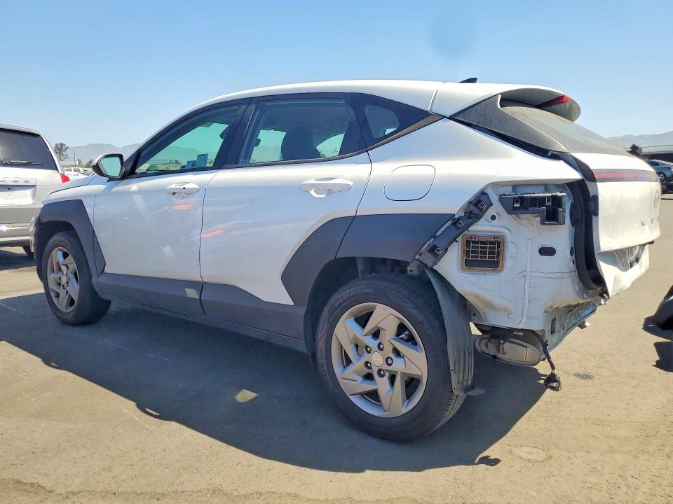 2025 Hyundai Kona VIN KM8HA3ABXSU268367 COPART salvage auction — REAR END, Ca - Salvage Certificate, sold $6,400 on 2026-07-15 (photo 2)