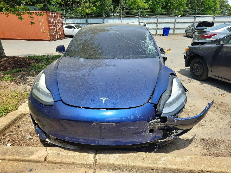 2020 Tesla Model 3 VIN 5YJ3E1EA8LF796931 COPART salvage auction — SIDE, VA - CERTIFICATE OF TITLE, sold $2,250 on 2026-07-14 (photo 5)